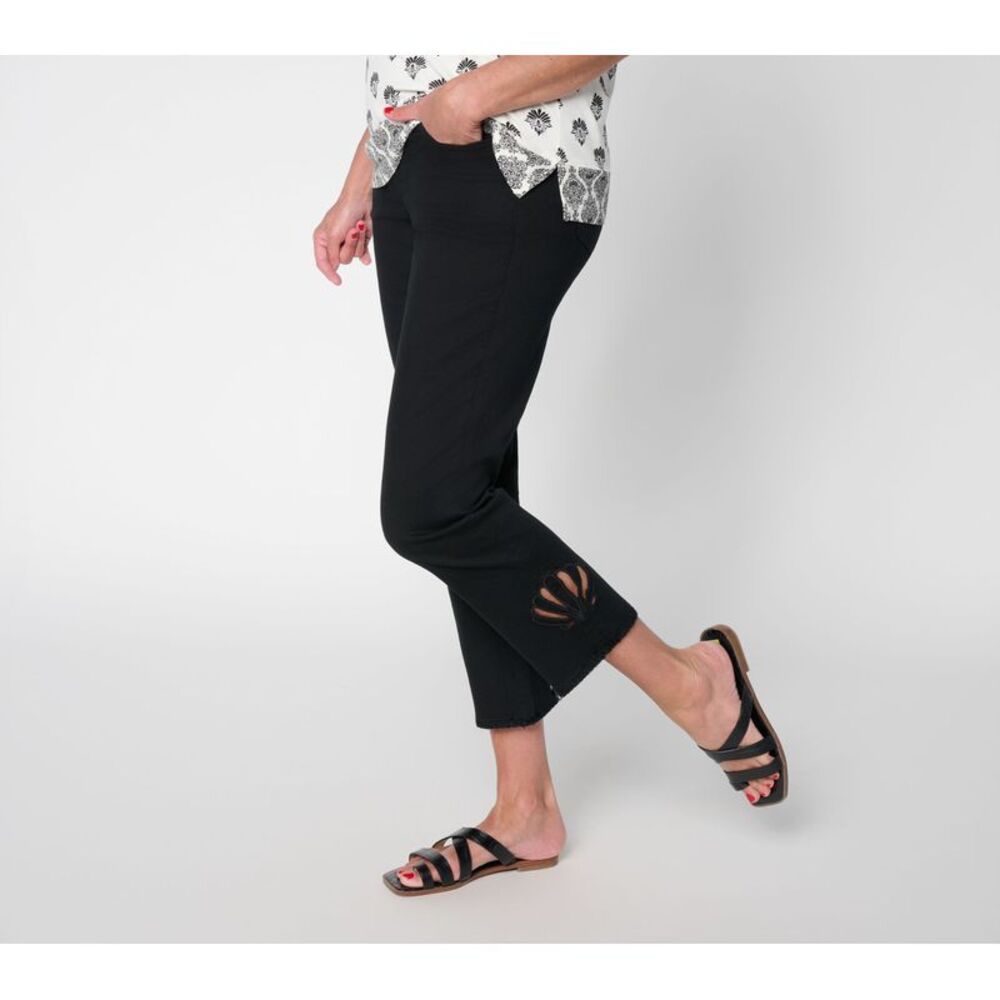 Belle by Kim Gravel Women's Pants Sz 10 Make Your Selection: Black A726350